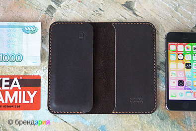 Чехол для iPhone 5, 5S, 5С из натуральной кожи